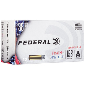 FED 38SPL 158GR VHP TRAIN PROTECT 50/10 FED TP38VHP1