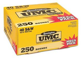 REM UMC 40SW 180GR MC MEGA PACK 250/4 REM 23779 REM UMC 40SW 180GR MC MEGA PACK 250/4 REM 23779