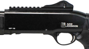 IVER JOHNSON HP18 20GA 3"</br>18.5" CYL BLACK PG BUTTSTOCK GHP1820