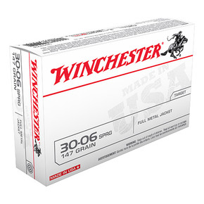 WIN USA 30-06 147GR FMJ 20/10 WIN USA3006 WIN USA 30-06 147GR FMJ 20/10 WIN USA3006