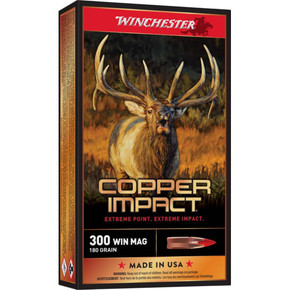 WIN COPPER IMPACT 300WIN 180GR LF 20/10 WIN X300CLF2 WIN COPPER IMPACT 300WIN 180GR LF 20/10 WIN X300CLF2