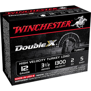 WIN DOUBLE X 12GA 3.5 2OZ #5 10/10 WIN STH12355 WIN DOUBLE X 12GA 3.5 2OZ #5 10/10 WIN STH12355