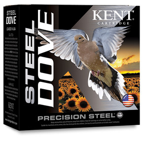 KENT STEEL DOVE 12GA 2.75 1OZ #6 25/10 KEN K12SD286 KENT STEEL DOVE 12GA 2.75 1OZ #6 25/10 KEN K12SD286