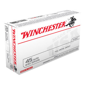 WIN USA 45ACP 230GR FMJ 50/10 (1400) WIN Q4170 WIN USA 45ACP 230GR FMJ 50/10 (1400) WIN Q4170