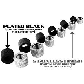 YHM THREAD PROTECTOR 556 1/2-28X50 .730 BLACK YHM 3411B YHM THREAD PROTECTOR 556 1/2-28X50 .730 BLACK YHM 3411B