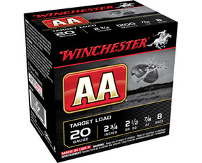 WIN AA LIGHT 20GA 2.75 7/8OZ #8 25/10 WIN AA208 WIN AA LIGHT 20GA 2.75 7/8OZ #8 25/10 WIN AA208