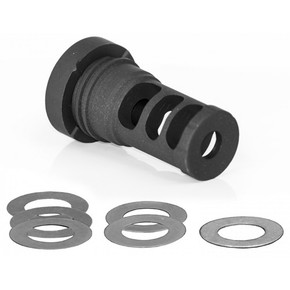 YHM 30 LT(A) QD MUZZLE BRAKE W/ 1/2-28 THRD YHM 4302MB28A YHM 30 LT(A) QD MUZZLE BRAKE W/ 1/2-28 THRD YHM 4302MB28A
