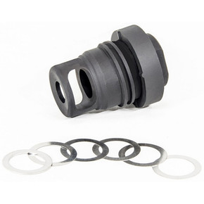 YHM MINI QD MUZZLE BRAKE 1/2-28 YHM 31021MB28A YHM MINI QD MUZZLE BRAKE 1/2-28 YHM 31021MB28A