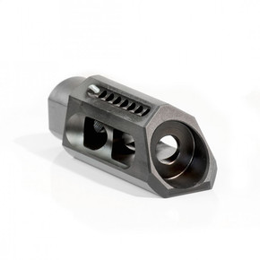 YHM SLANT MUZZLE BRAKE/ COMPENSATOR 1/2-36 YHM 85MBA YHM SLANT MUZZLE BRAKE/ COMPENSATOR 1/2-36 YHM 85MBA