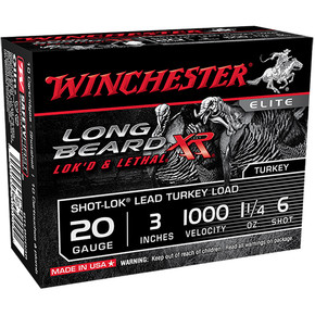WIN LONG BEARD XR 20GA 3 1-1/4OZ #6 LEAD 10/10 WIN STLB2036 WIN LONG BEARD XR 20GA 3 1-1/4OZ #6 LEAD 10/10 WIN STLB2036
