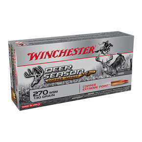 WIN COPPER IMPACT 270WSM 130GR LF 20/10 WIN X270SCLF WIN COPPER IMPACT 270WSM 130GR LF 20/10 WIN X270SCLF