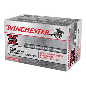 WIN SUPER-X 22SHORT LEAD RN  50/100 WIN X22S