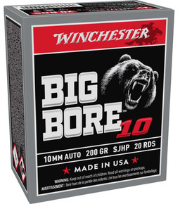 WIN BIGBORE 10MM 200GR JSP 20/10 WIN X10MMBB WIN BIGBORE 10MM 200GR JSP 20/10 WIN X10MMBB