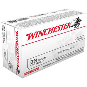 WIN USA 38SPL 130GR FMJ 50/10 WIN Q4171 WIN USA 38SPL 130GR FMJ 50/10 WIN Q4171