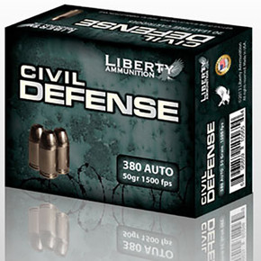 LIB AMMO CIVIL DEFENSE 38SPL COPPER 50GR 20/50 LIB LACD38025