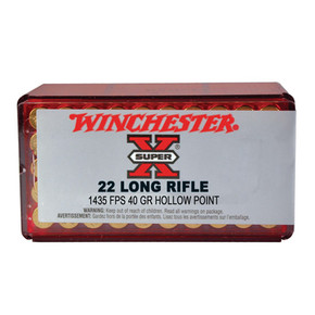 WIN VARMINT X 22LR 40GR PLATED HP 100/20 WIN XHV22LR