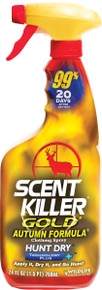 WR SCENT KILLER GOLD AUTUMN FORMULA 24OZ WR 1275 WR SCENT KILLER GOLD AUTUMN FORMULA 24OZ WR 1275