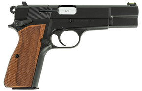INGLIS P-35B 9MM 4.7 CHECKERED WALNUT 15RD MAC 12000009 INGLIS P-35B 9MM 4.7 CHECKERED WALNUT 15RD MAC 12000009