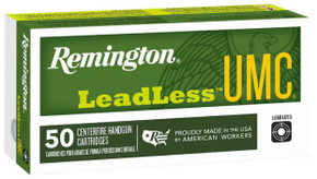 REM UMC LEADLESS 9MM 100GR JACKETED 50/10 REM R23809