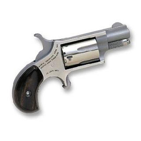 NAA MINI REVOLVER 22LR 1 5/8 SS ROSEWOOD 5RD NAA 22LLR NAA MINI REVOLVER 22LR 1 5/8 SS ROSEWOOD 5RD NAA 22LLR
