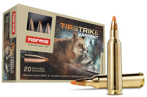 NORMA TIPSTRIKE 22-250REM 55GR 20/10 NORMA 20157372 NORMA TIPSTRIKE 22-250REM 55GR 20/10 NORMA 20157372