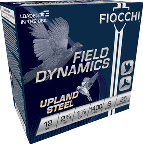 FIO UPLAND GAME 12GA 2.75 1-1/8OZ #6 25/10 FIO 12HVST6 FIO UPLAND GAME 12GA 2.75 1-1/8OZ #6 25/10 FIO 12HVST6