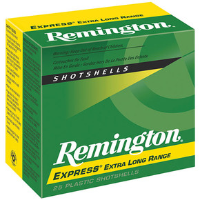 EXPRESS EXTRA LONG RANGE 20GA 2.75 1OZ #6 25/10 REM 20337 EXPRESS EXTRA LONG RANGE 20GA 2.75 1OZ #6 25/10 REM 20337