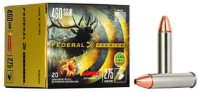 FED PREMIUM 460SW 275GR BARNES X EXPANDER 20/10 FED P460XB1 FED PREMIUM 460SW 275GR BARNES X EXPANDER 20/10 FED P460XB1