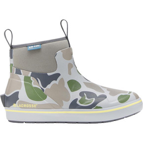 LaCrosse Alpha Deck Boot 6'' Seagrass Duck Camo Women's Size 7M LR6324437M