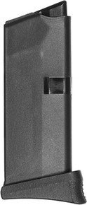 KCI USA INC MAGAZINE FOR GLOCK</br>43 9MM 6RD BLK POLY W/GRIP EXT KCIMZ053