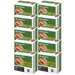 GUN CLUB TARGET 12 GAUGE 2-3/4'' 1-1/8OZ #8 SHOT 250/CASE 105054046