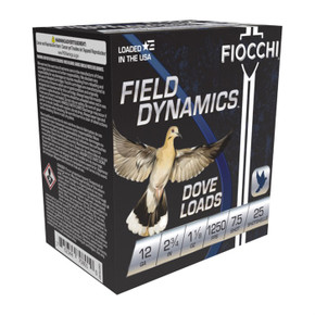DOVE & QUAIL 12 GAUGE 2-3/4'' 1-1/8OZ #7.5 SHOT 250/CASE 105002110 DOVE & QUAIL 12 GAUGE 2-3/4'' 1-1/8OZ #7.5 SHOT 250/CASE 105002110