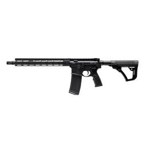 Daniel Defense DD4 V7 SLW Rifle 5.56mm NATO 32rd Magazine 14.5" 1/2x28 Threaded Barrel Black with 13.4" Handguard and Flash Hider ED0220105296047
