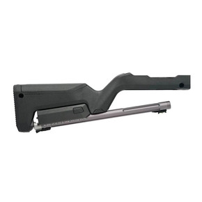 Tactical Solutions X-Ring Takedown Barrel and Stock Kit .22 LR 16.5" 1/2x28 Threaded Barrel Gun Metal Grey TBTDCGMGBBLK
