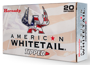 Hornady 81151 American Whitetail  30-06Springfield 165gr 20 Per Box/10 Case 185934