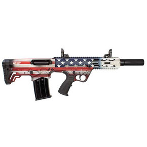 IN STOCK Gforce Arms GFY1USA GFY-1 USA 12 Gauge Semi-Auto 3" 5+1 18.50" Black Threaded Barrel, American Flag Aluminum Receiver w/Picatinny Rail, American Flag Bullpup Polymer Stock, Black Polymer Grip 152740