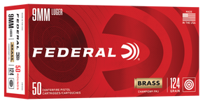 FED C9124A      9MM 124GR FMJ CHAMPION BRASS 187399