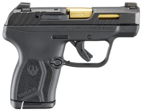 RUGER LCP MAX M.S. 380ACP PISTOL 2.8" BLACK/TITANIUM NITRIDE BBL, PORTED SLIDE 1-10RD MAG RUGE13766