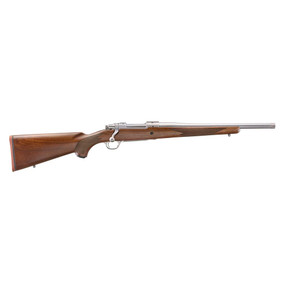 Ruger Hawkeye Hunter Rifle 6.5 Creedmoor 4rd Magazine 16.6" 5/8x24 Threaded Barrel Walnut Stainless Steel UR67105
