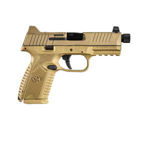 FN 509M Tactical Bundle Handgun 9mm Luger 15rd (1) & 24rd (4) Magazines 4.5" Threaded Barrel FDE Optics Ready RJ66101709 FN 509M Tactical Bundle Handgun 9mm Luger 15rd (1) & 24rd (4) Magazines 4.5" Threaded Barrel FDE Optics Ready RJ66101709