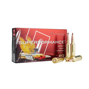 Hornady Superformance CX Rifle Ammunition 22 Creedmoor 65gr PT 3650 fps 20/ct HO83413