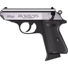 Walther PPK/s Handgun .22 LR 10rd Magazine 3.3" Barrel Two Tone Black Stainless WY5030310