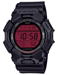 GSHOCK GD010BBR1CR   DIGITAL MOVEMENT  BLK/RED 183376