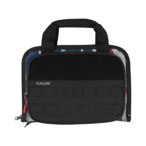 Allen Victory Series Double Tactical Soft Handgun Case 9" Flag Black AN1122