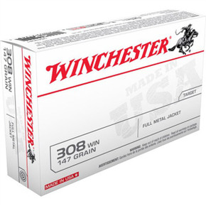 308 WINCHESTER 147GR FULL METAL JACKET 20/BOX 105202754 308 WINCHESTER 147GR FULL METAL JACKET 20/BOX 105202754