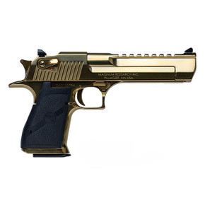 Magnum Research Desert Eagle Mark XIX Handgun .50 AE 7rd Magazines 6" Barrel Gold Zirconium Nitride Finish DXDE50ZNG