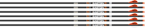 EASTON ARROW 6.5MM MATCH GRADE500 W/3" AAE HYBRID VANES 6PK< 401366