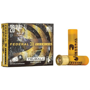 PREMIUM TRUBALL 20 GAUGE 3'' 328GR HOLLOW POINT SLUG 5/BOX 105003310 PREMIUM TRUBALL 20 GAUGE 3'' 328GR HOLLOW POINT SLUG 5/BOX 105003310
