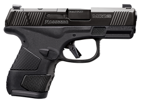 Mossberg 89044 MC2sc Sub-Compact 9mm Luger 3.40" 14+1,11+1 Matte Black DLC Stainless Steel with Optics Cut Aggressive Textured Black Polymer Grip Tritium Pro Night Sights (No Safety) 140728
