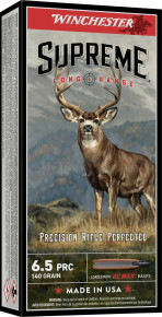 WINCHESTER 6.5 PRC 140 GR BC MAX 20RD/BX 10BX/CS O17_WINCS65PBC